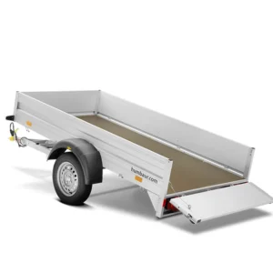 Jednoosovinska aluminijska kiper, HA 752513 BK - Slika 2