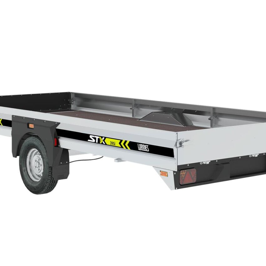 STX395I prikolica s ravnom platformom - Slika 2