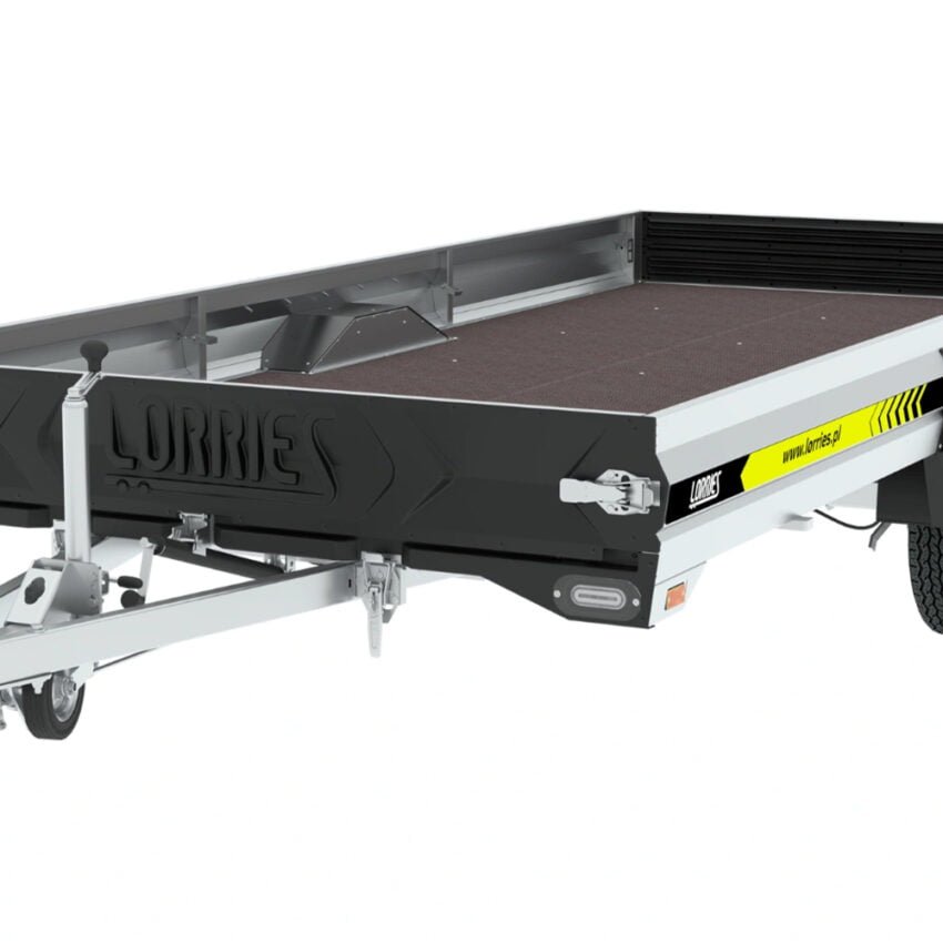 STX395I prikolica s ravnom platformom - Slika 3