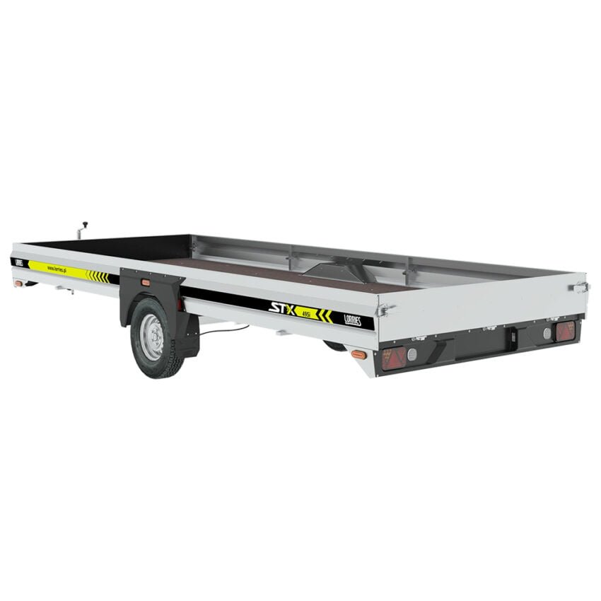 STX495I prikolica s ravnom platformom - Slika 3