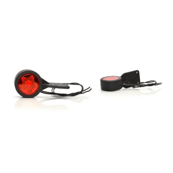 WAŚ 882 bočna LED gabaritna lampa crveno-bijela 12/24 V