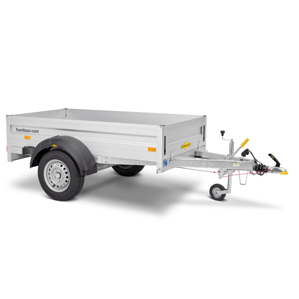 Humbaur HA 102111 KV aluminijska nagibna prikolica s kočnicama 1000 kg