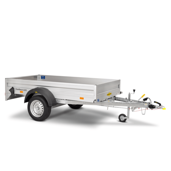 Humbaur HA 132513 BK aluminijska nagibna prikolica s kočnicama 1300 kg