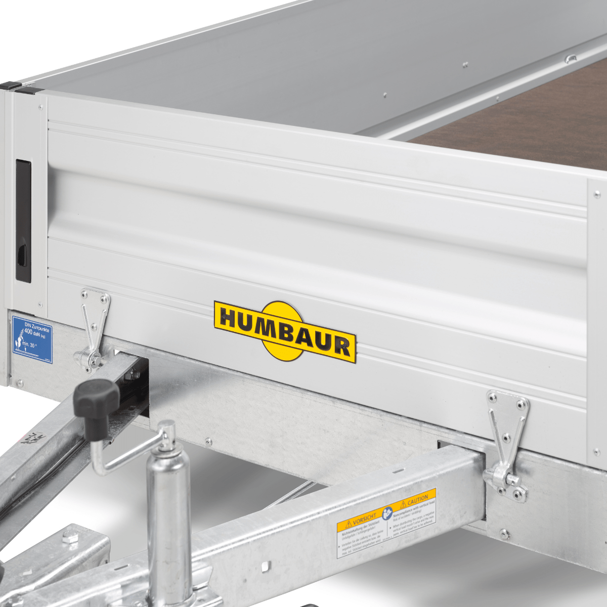 Humbaur HA 102111 KV aluminijska nagibna prikolica s kočnicama 1000 kg - Slika 11
