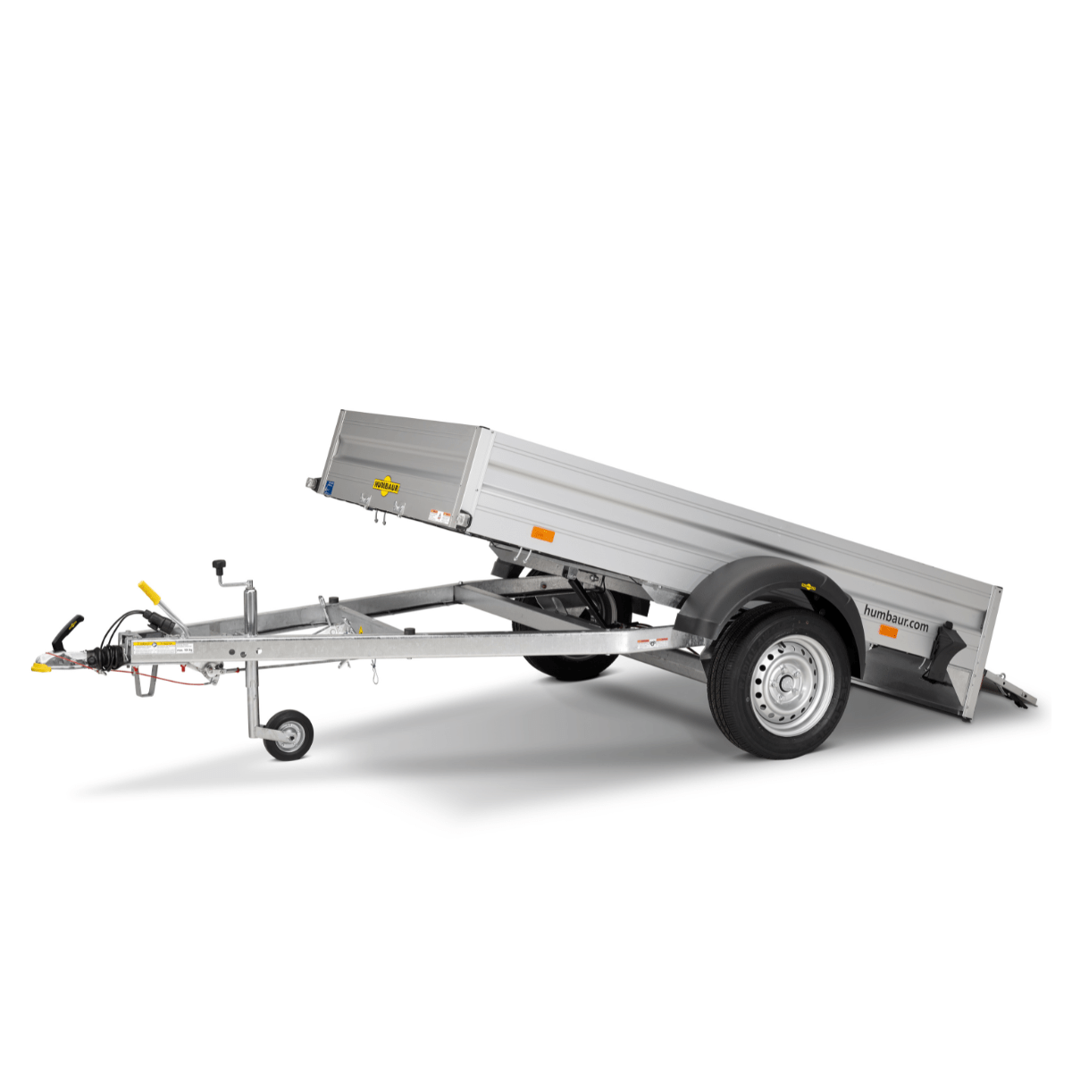 Humbaur HA 132513 BK aluminijska nagibna prikolica s kočnicama 1300 kg - Slika 3