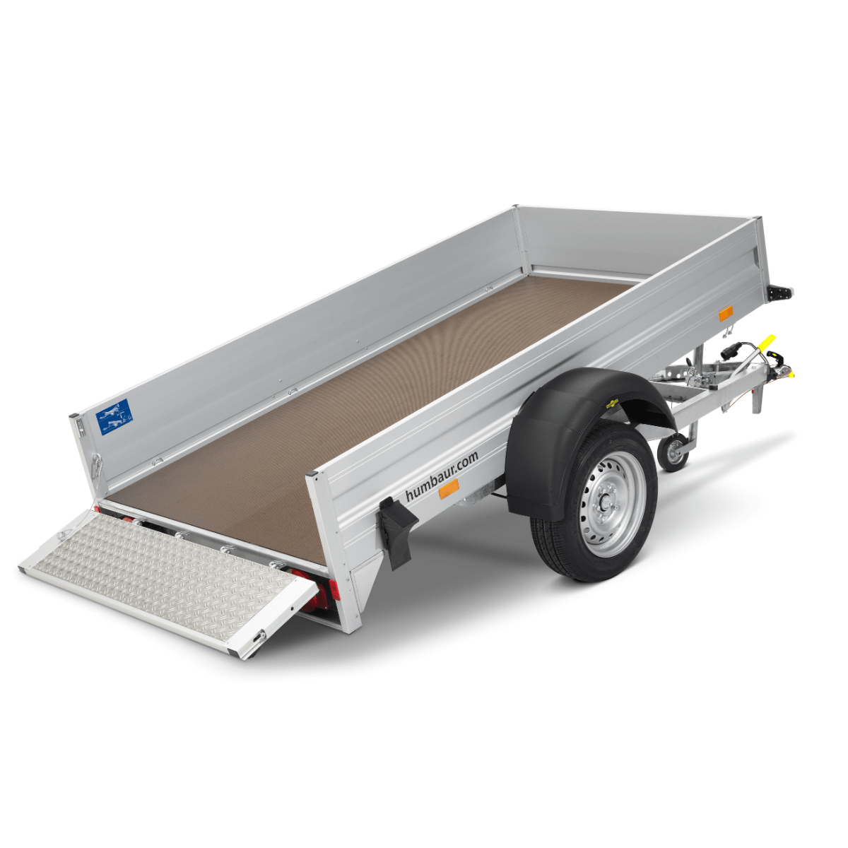 Humbaur HA 132513 BK aluminijska nagibna prikolica s kočnicama 1300 kg - Slika 5