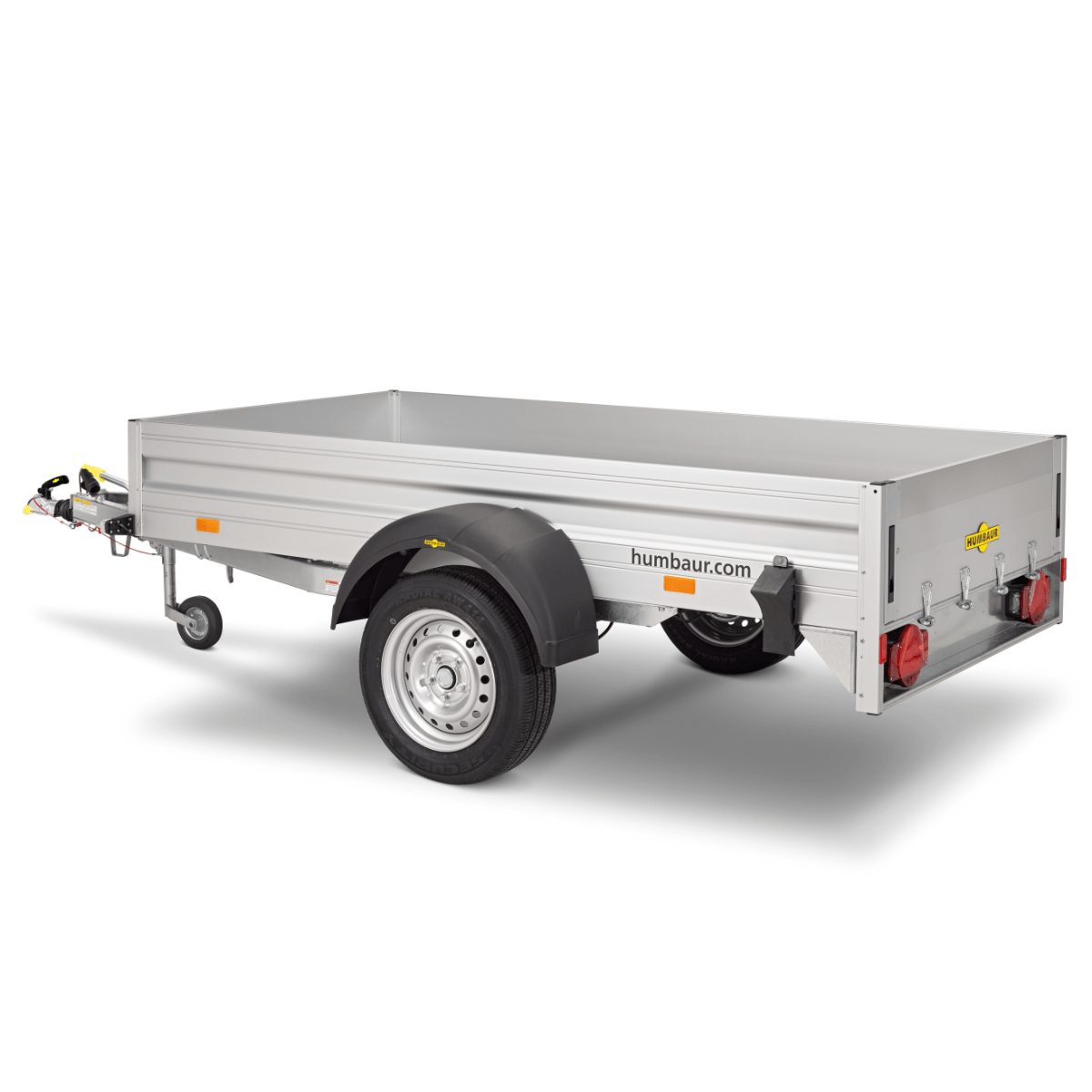 Humbaur HA 132513 BK aluminijska nagibna prikolica s kočnicama 1300 kg - Slika 6