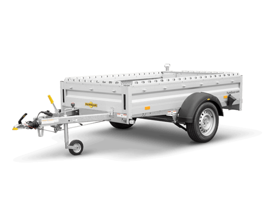 Humbaur HA 132513 Allrounder RSD aluminijska prikolica s kočnicama 1300 kg