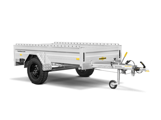 Humbaur HA 132513 KV Offroad aluminijska prikolica s kočnicama 1300 kg