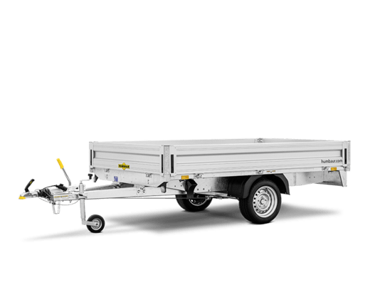 Humbaur HN 132616 aluminijska prikolica s uklonjivim stranicama 1300 kg