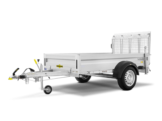 Humbaur HA 132513 ÜFW aluminijska prikolica s rampom i kočnicama 1300 kg
