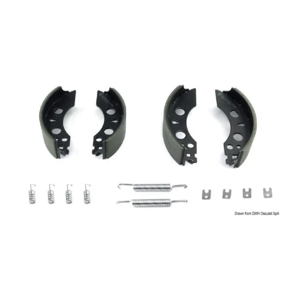 AL-KO set kočionih pakni 160 × 35 mm, RB 1635 / 1636 / 1637