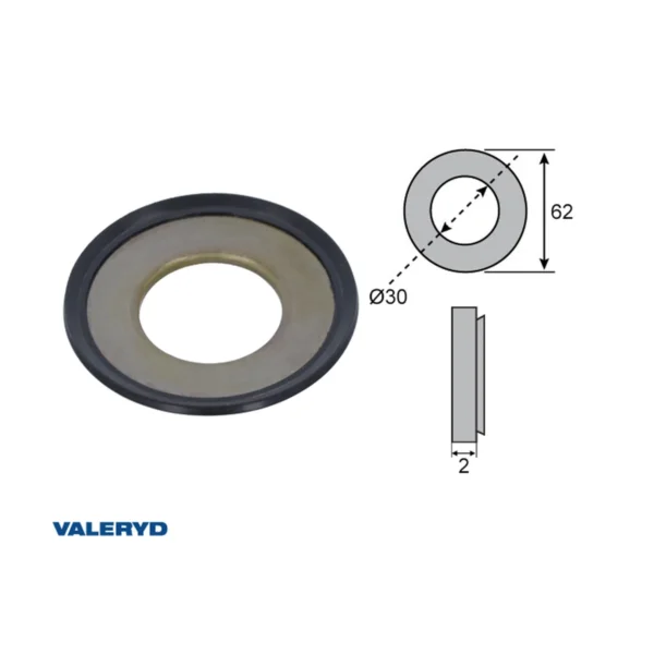 VALERYD Semering glavčine FAD 30 × 62 × 2 mm