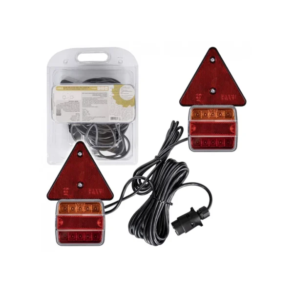 Set LED stražnjih svjetala KAMAR s magnetom 12/24 V