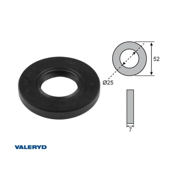 VALERYD Semering glavčine 25 × 52 × 7 mm za Peitz