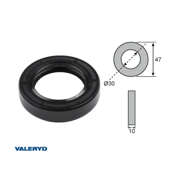 VALERYD Semering glavčine 30 × 47 × 10 mm