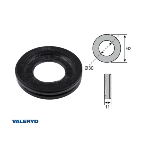 VALERYD Semering glavčine 30 × 62 × 11 mm