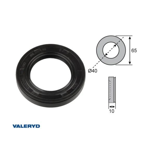 VALERYD Semering glavčine 40 × 65 × 10 mm