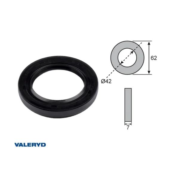 VALERYD Semering glavčine 42 × 62 × 7 mm za AL-KO